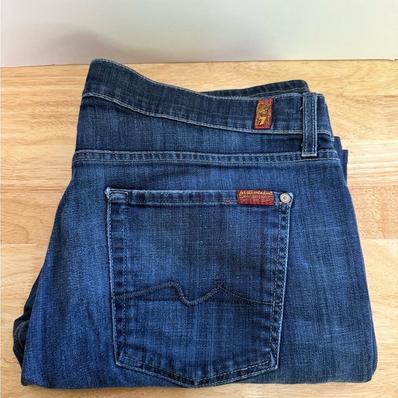 7 For All Mankind Austyn Blue Jeans - Picture 1 of 4